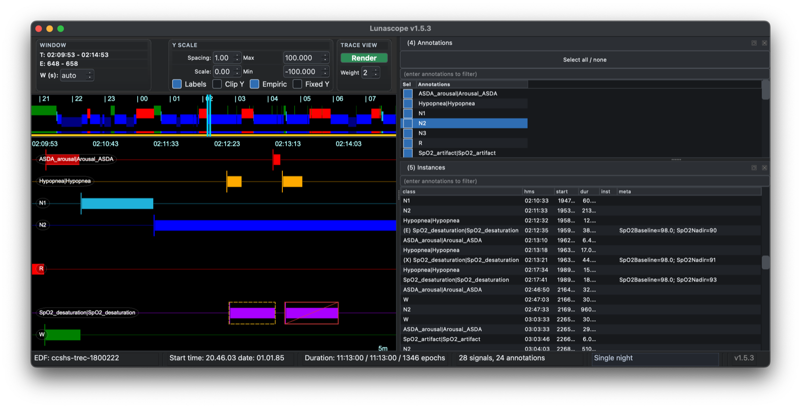 Queued annotation deletion