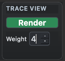 Viewer weights